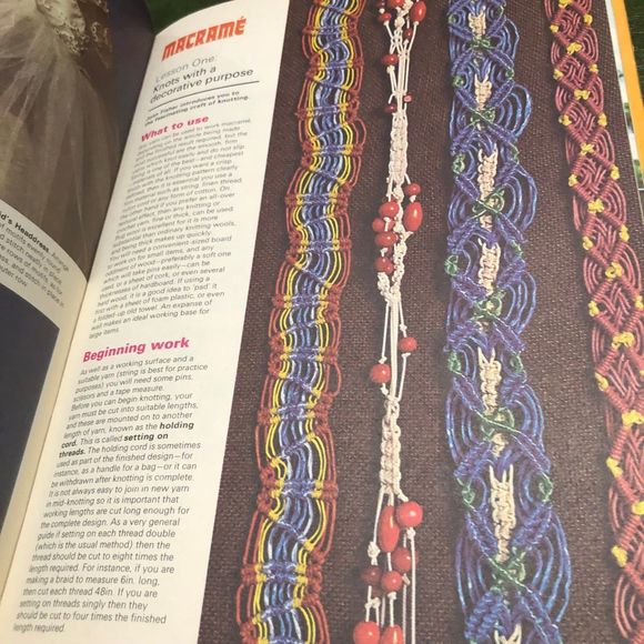The Complete Book of Handicrafts 1973, 304 pages; Embroidery, Jewelry, Paper, et - Picture 10 of 12